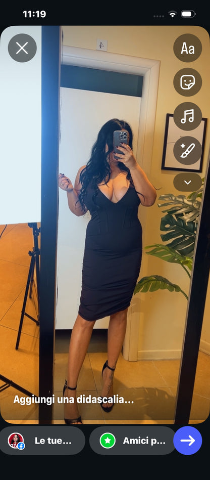 Vestito Tubino bustier