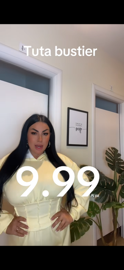 Tuta bustier